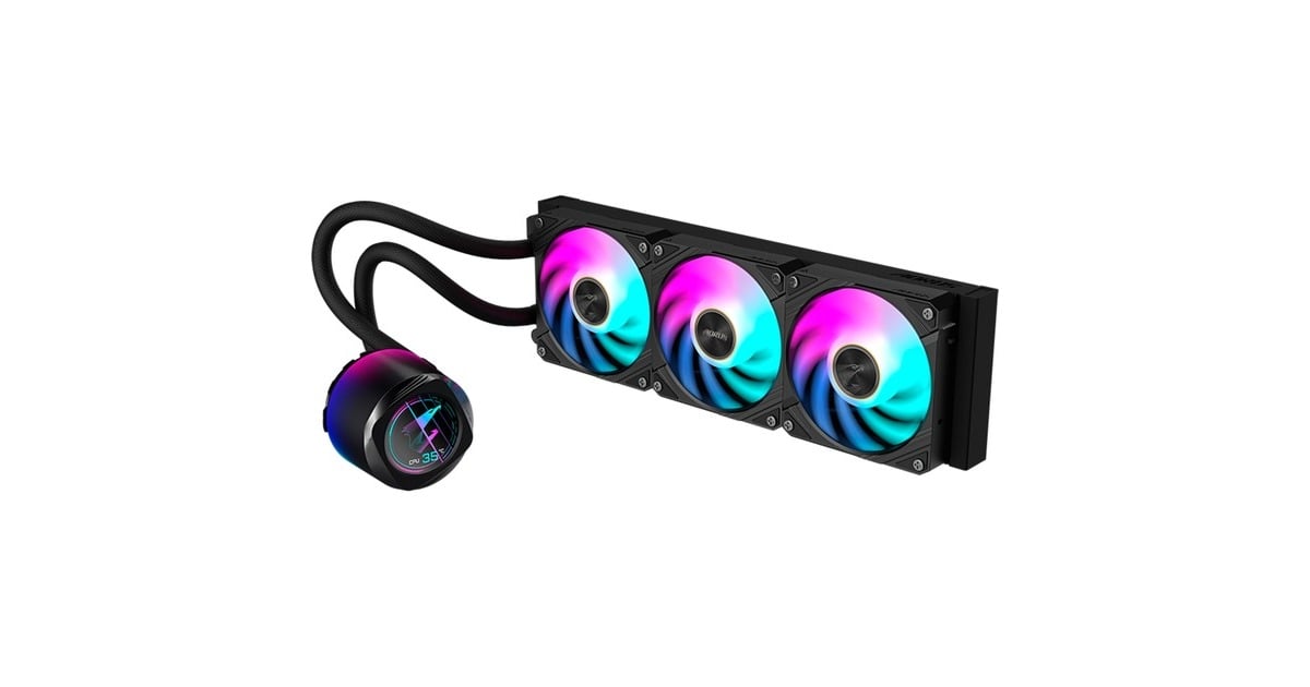 GIGABYTEAORUS WATERFORCE X II 360 waterkoeling  (Zwart)