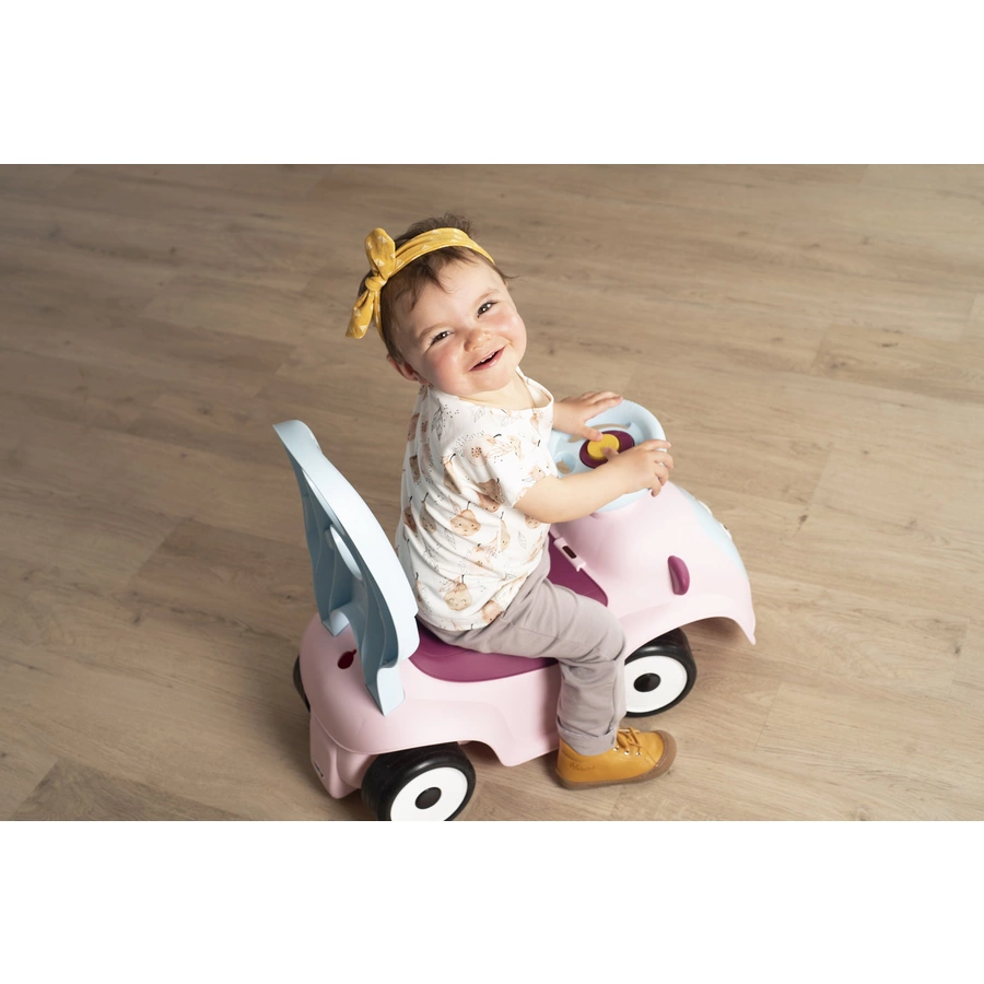 Smoby 3- in- 1 Rutscherfahrzeug Maestro Rose