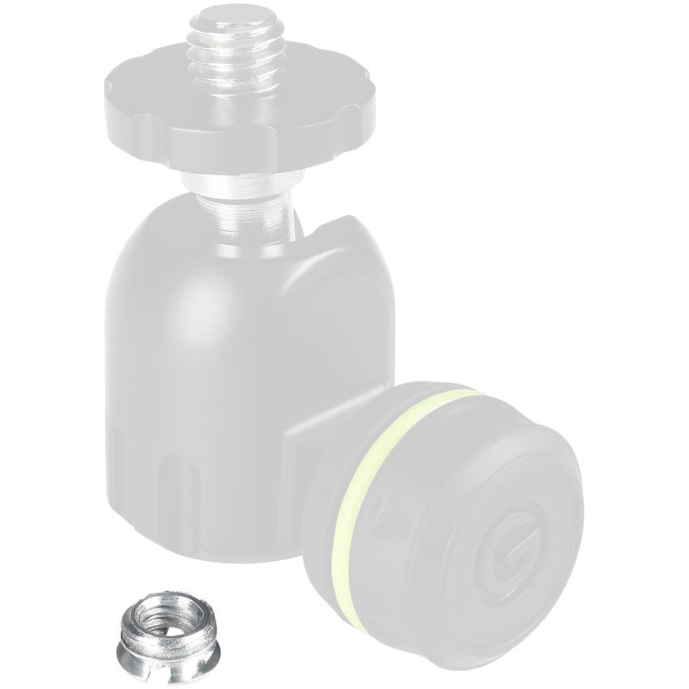 Gravity XSP 1066 schroefdraadadapter 3/8 inch - 1/4 inch adapter