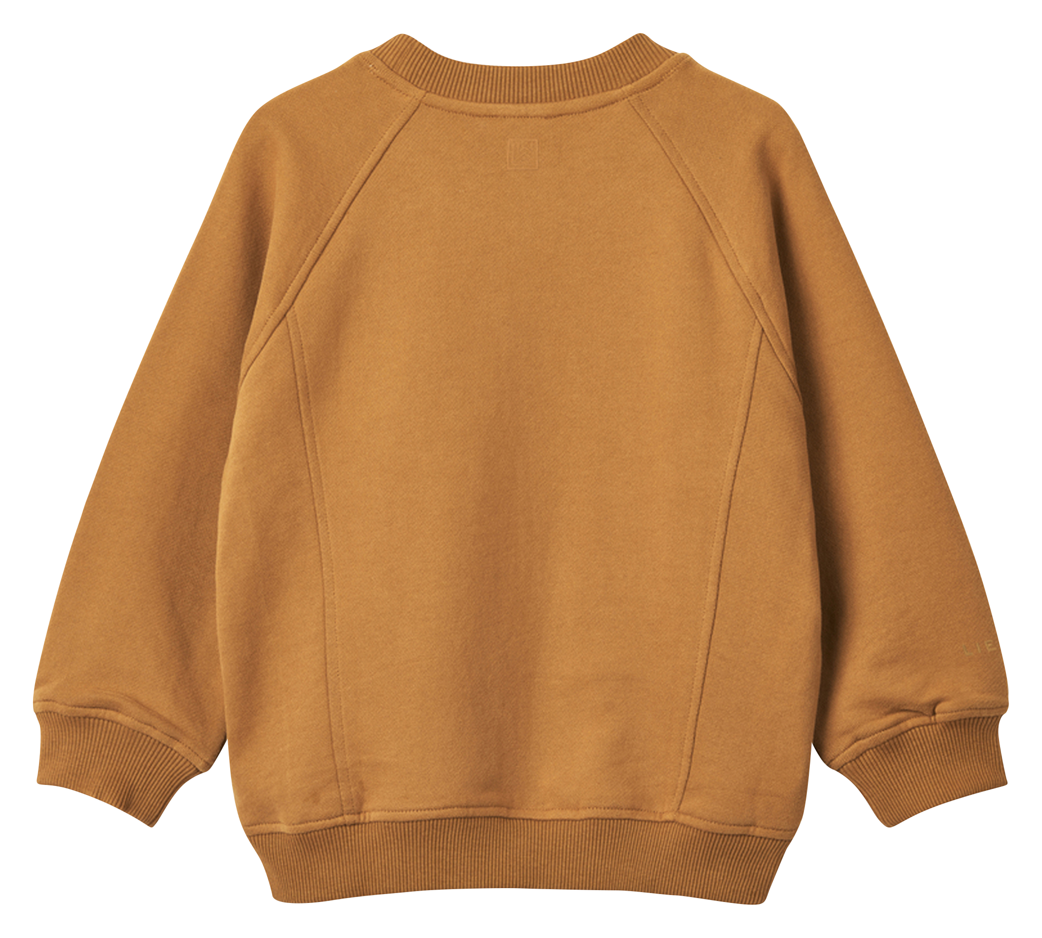 AUDE - Sweat ample imprimé en coton bio | Beige