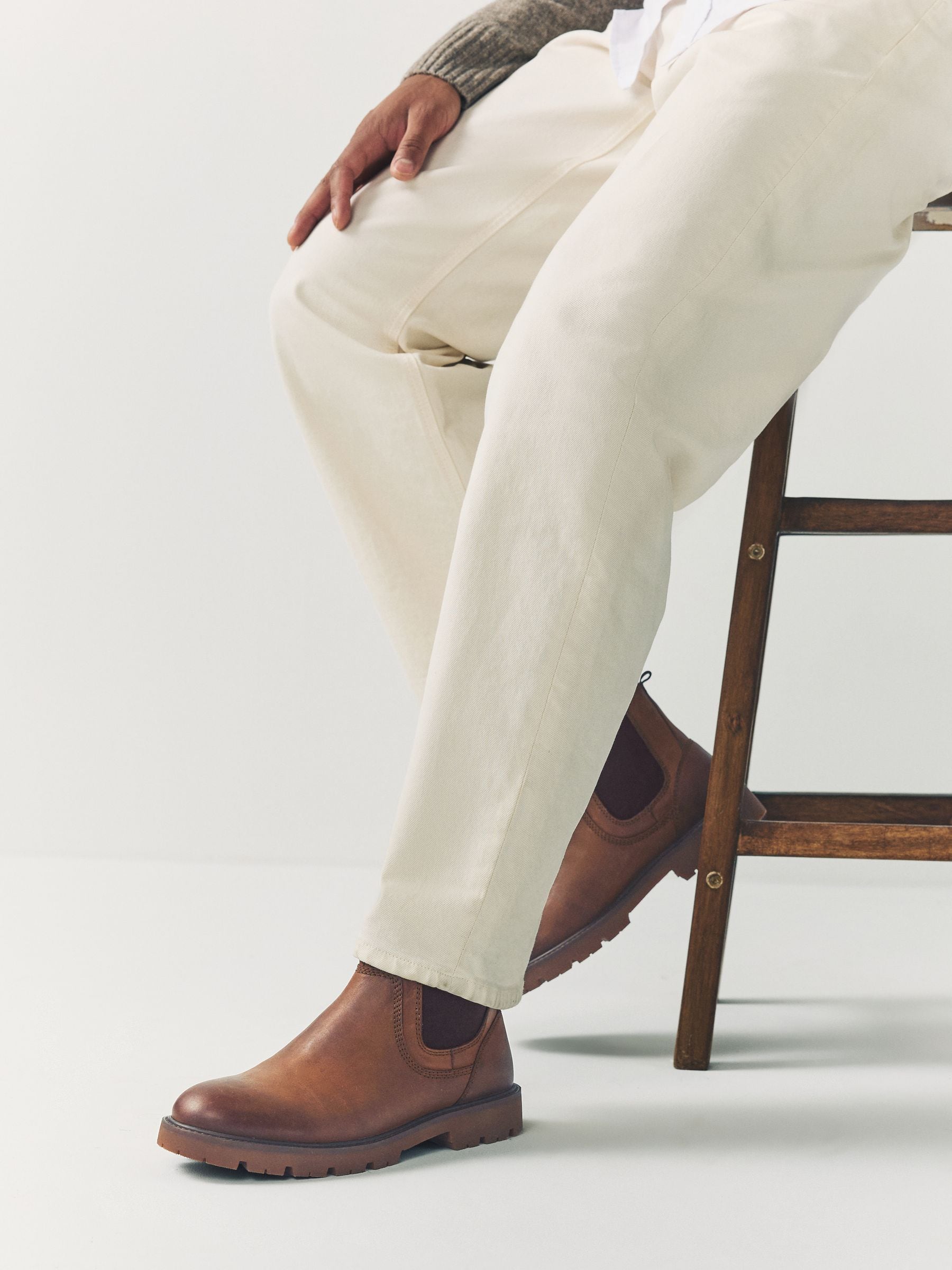 Lichtbruin - Relaxed Chelsea Boots