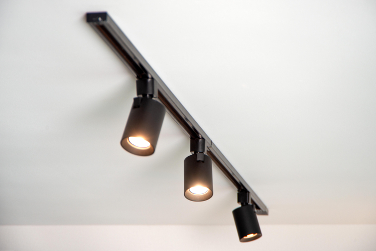 Lucide Track Nigel 1-fase railspot zwart