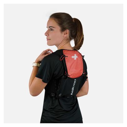 Sac à dos Raidlight Responsiv 12L Femme Hibiscus Rouge / Noir