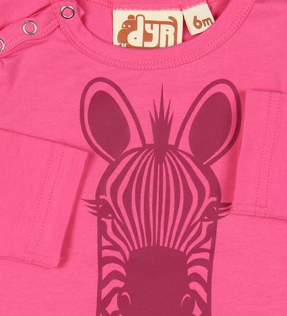 DYR Pullover - Snarl - Pink m. Zebra