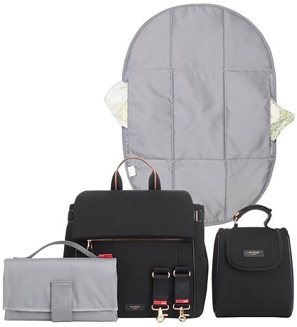 Storksak Pusletaske - Konvertibel - St James Scuba - Sort