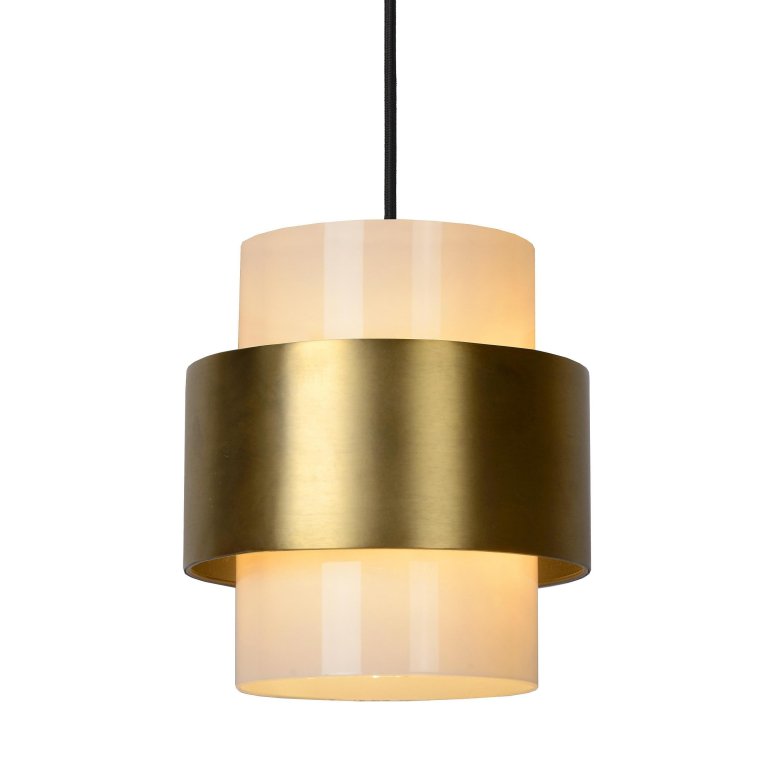 Lucide Firmin Ø20 hanglamp messing
