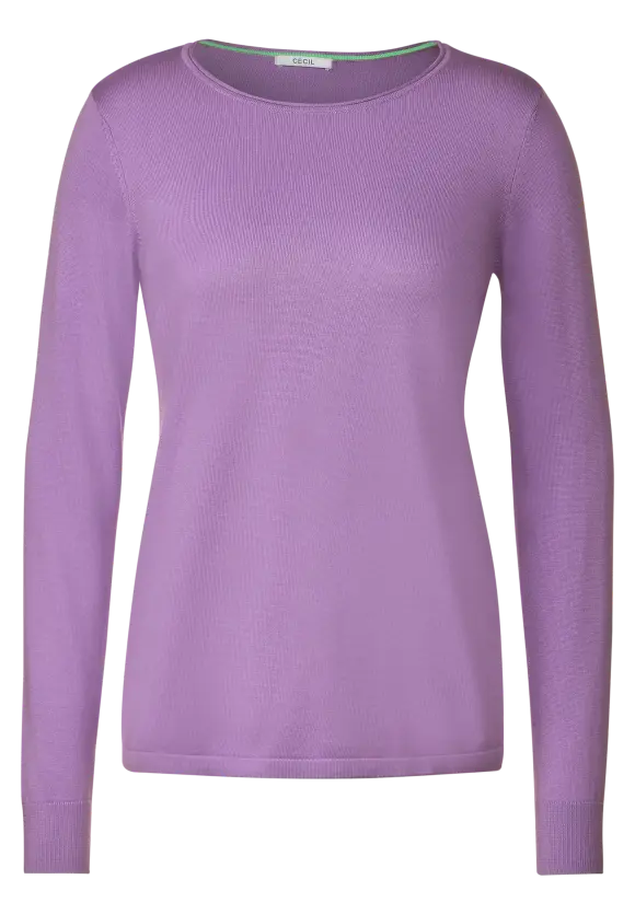 Basic Pullover - sporty lilac