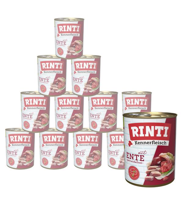 RINTI Kennerfleisch Nassfutter für Hunde, 12