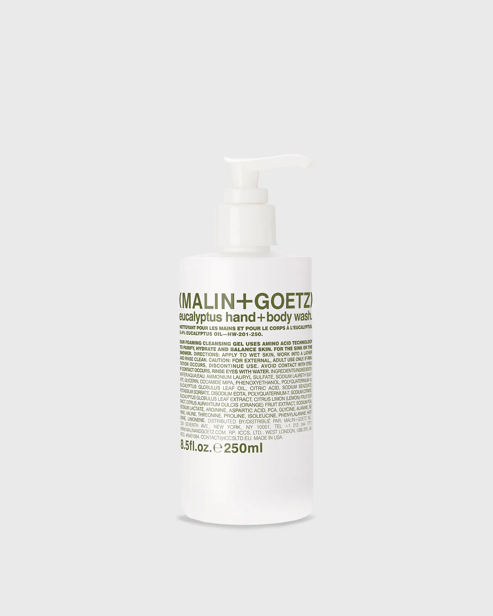 Malin + Goetz Eucalyptus Hand + Body Wash - 250 ml