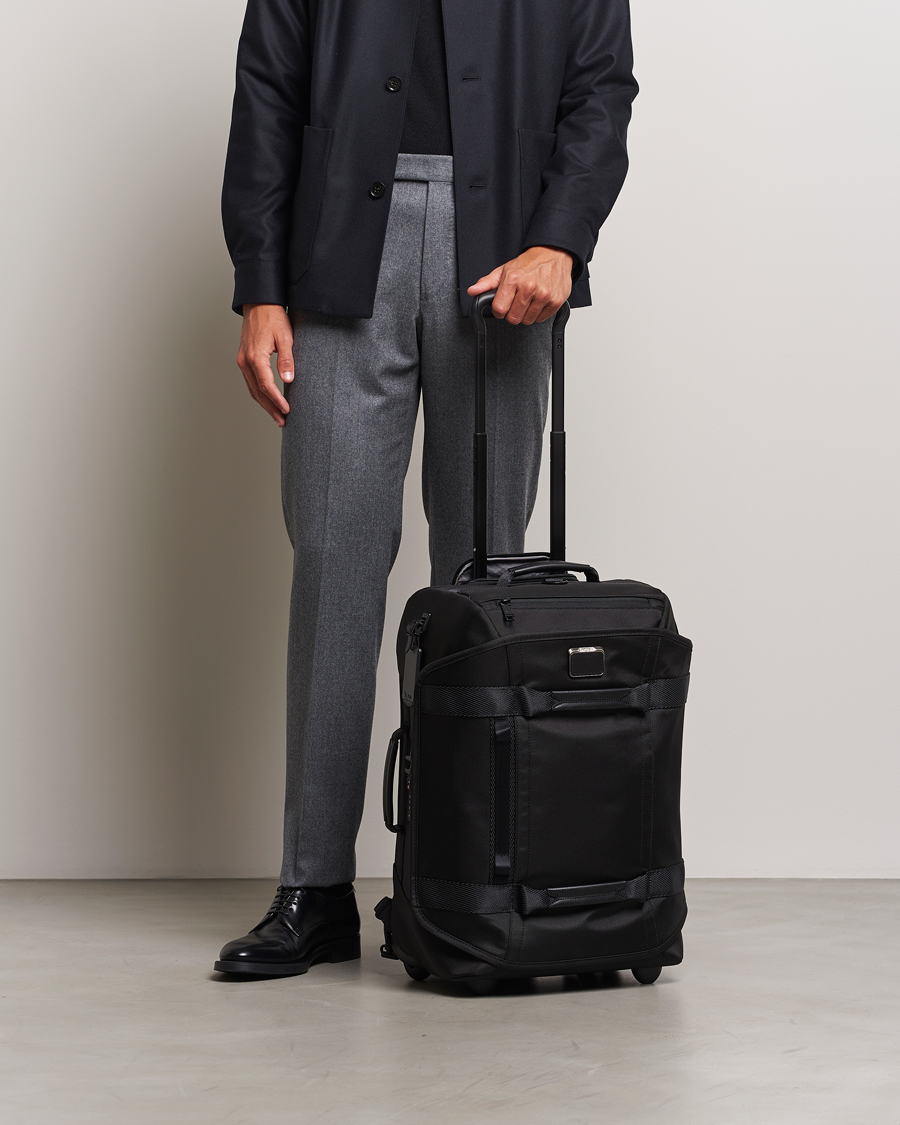 TUMI Alpha Bravo Wheeled Duffle Black