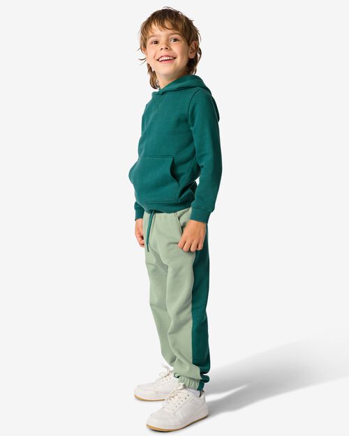 pantalon sweat enfant vert