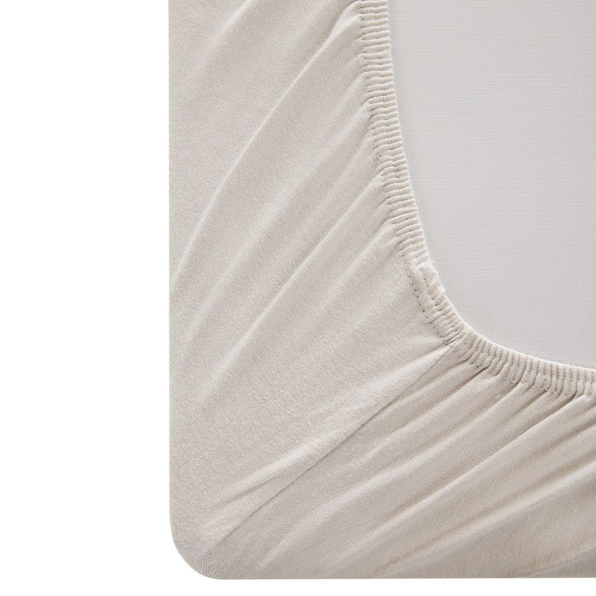 Drap housse en jersey pour tapis de parc 70 x 95 cm - Gris clair