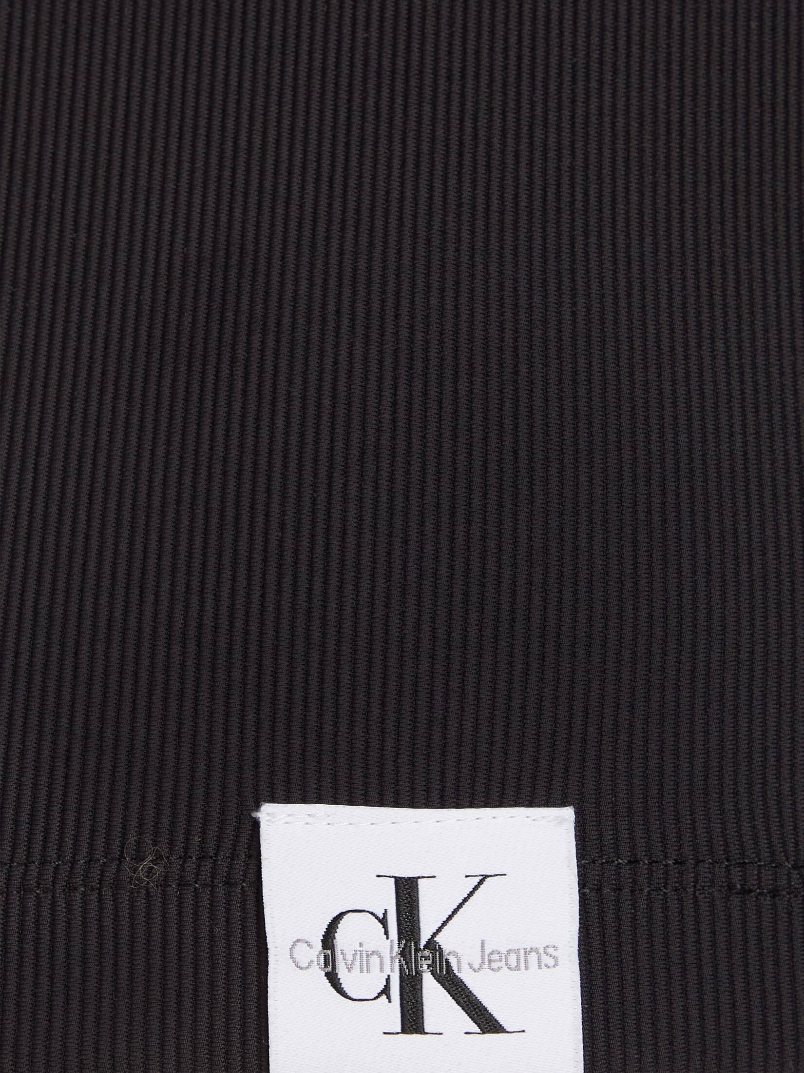 CALVIN KLEIN JEANS| Damen Longsleeve mit Rollkragen