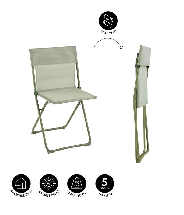 Lafuma Klappstuhl Balcony II, ca. B48/H83/T44