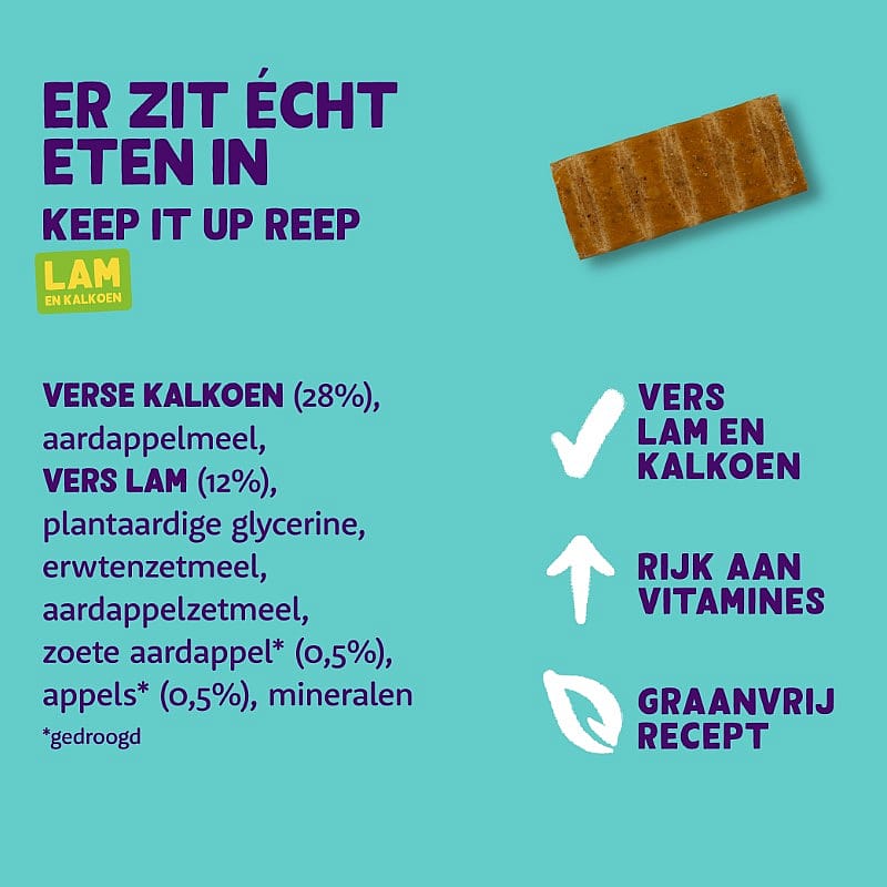 Edgard & Cooper Keep It Up Bar Lam & Kalkoen 30 gram | 13520