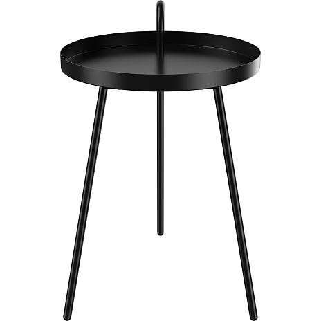 Metal sidebord - sort