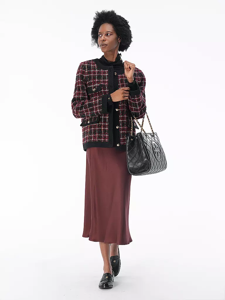 TORY BURCH Tasche - Shopper FLEMING schwarz