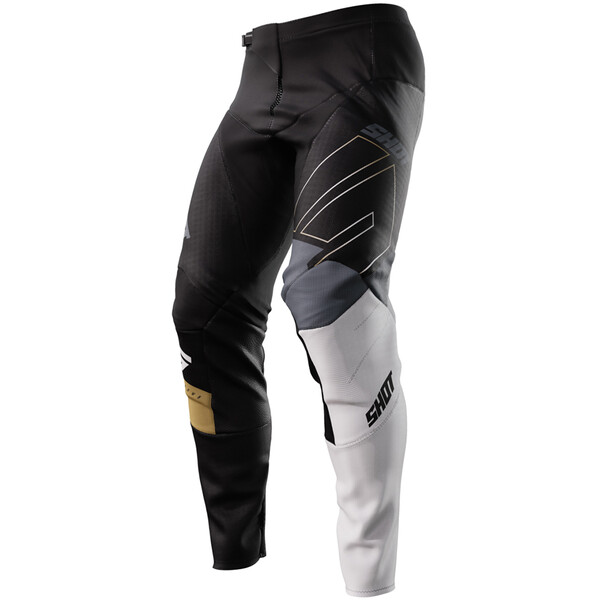 Shot - Pantalon Contact Rush Noir / Blanc / Gris / Or