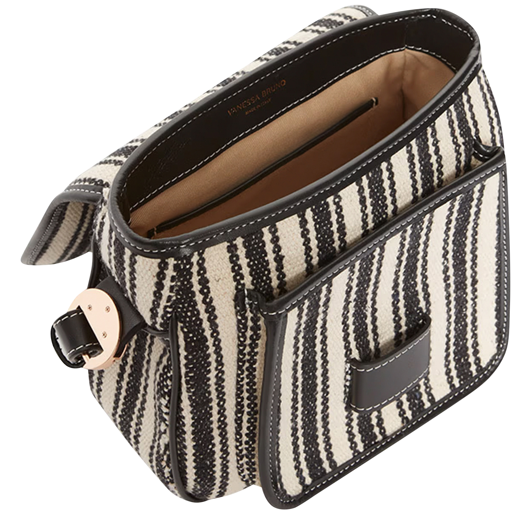 Sac bandoulière en coton mélangé | Multicolore