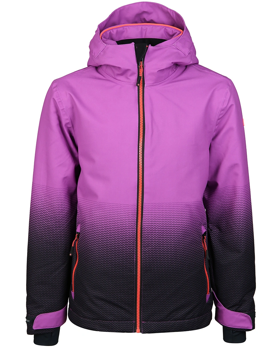 Funktionsjacke KSW 183 GRLS SKI in lila/schwarz