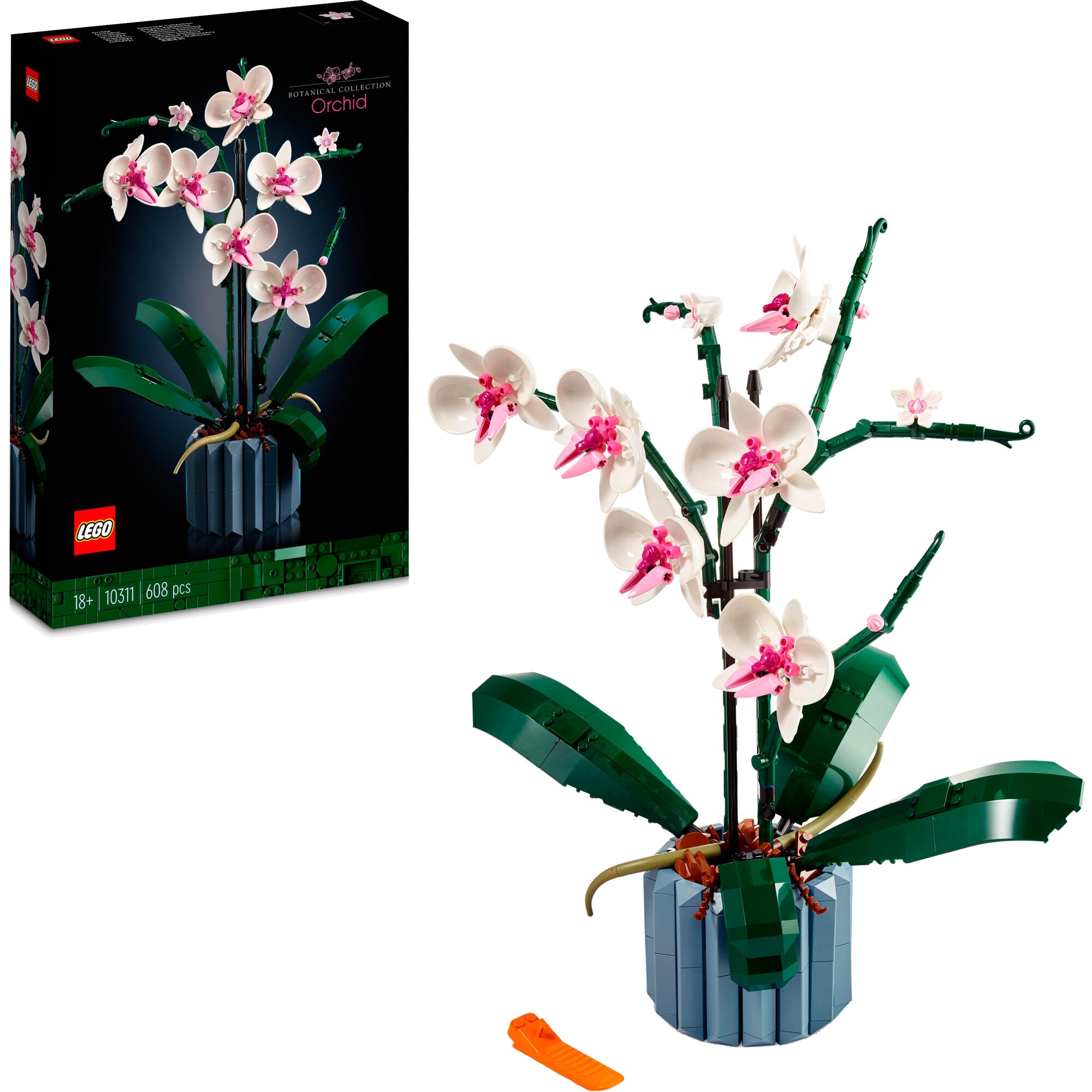 LEGO Konstruktionsspielzeug Icons Orchidee