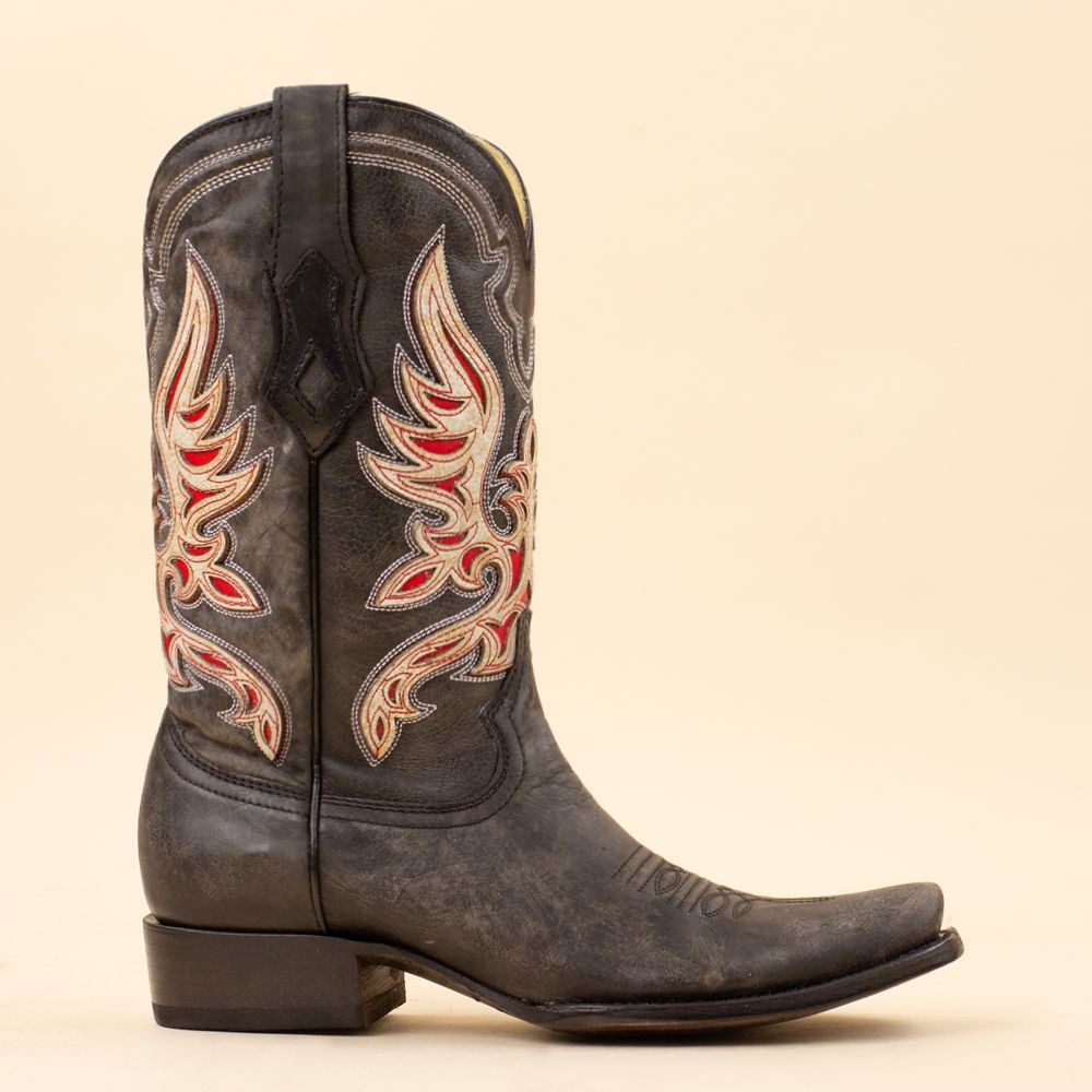 Corral mens cowboyboots C4021 Black Overlay