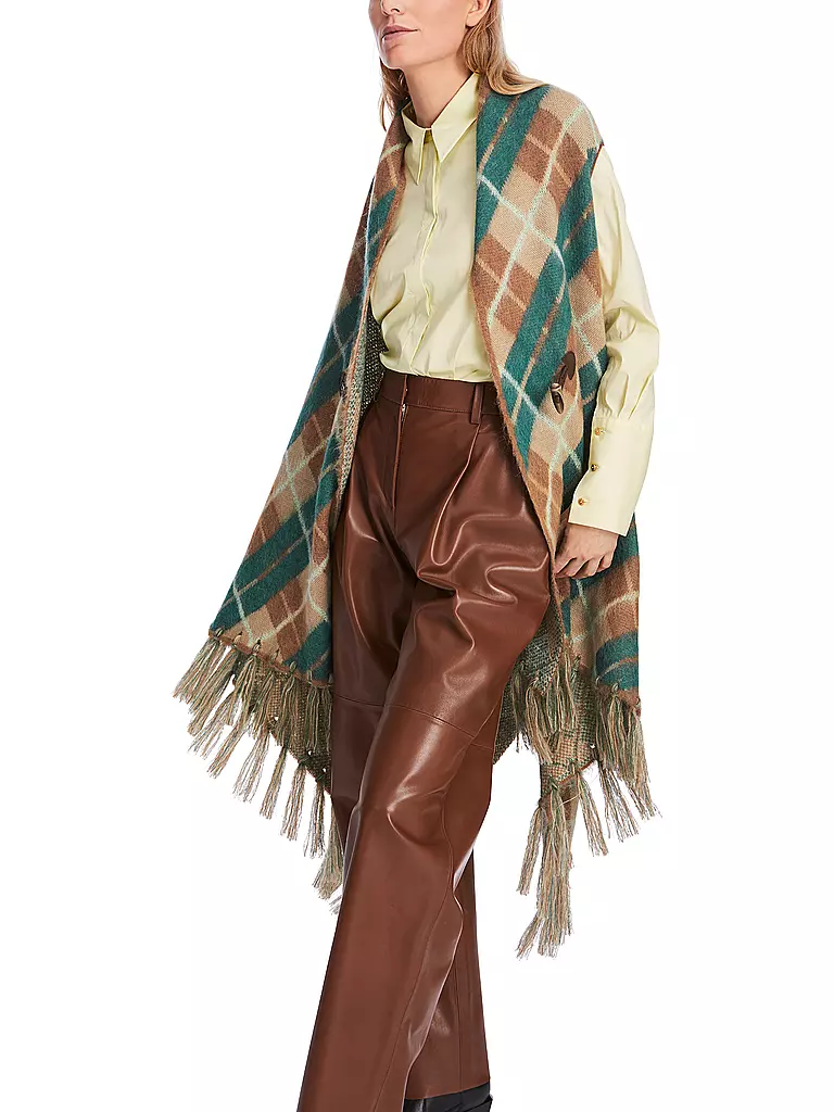 MARC CAIN Poncho - Cape orange