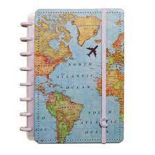 Caderno A5 Mapa Mundi A5 Edição Especial Gocase
