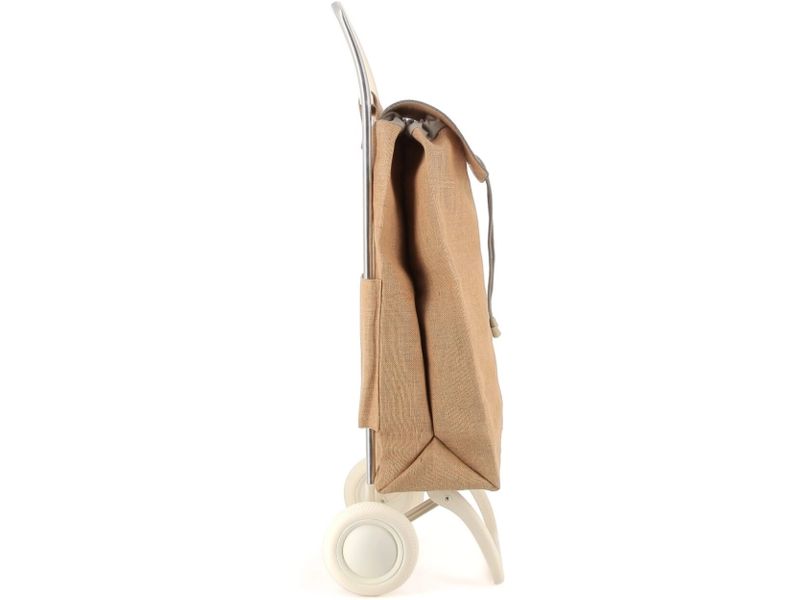 Rolser Einkaufstrolley  I-Max Yute MF 2 L RSG Beige Einkaufswagen mit Rädern