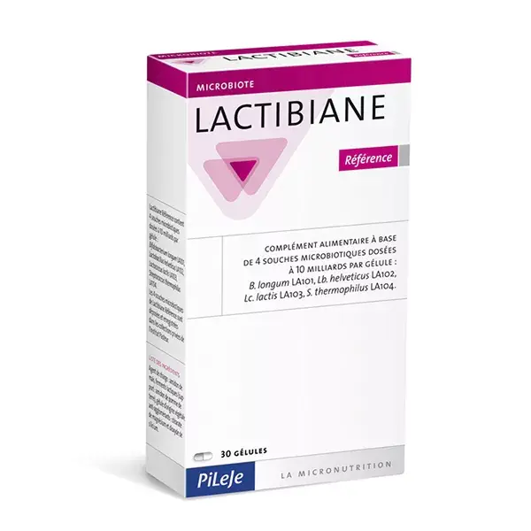 Pileje Lactibiane Référence 30 gélules