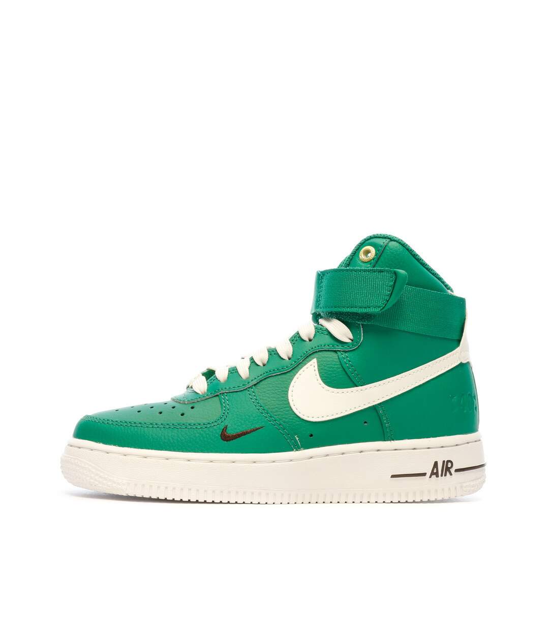 Baskets Verte Femme Nike Nike Air Force 1 Hi