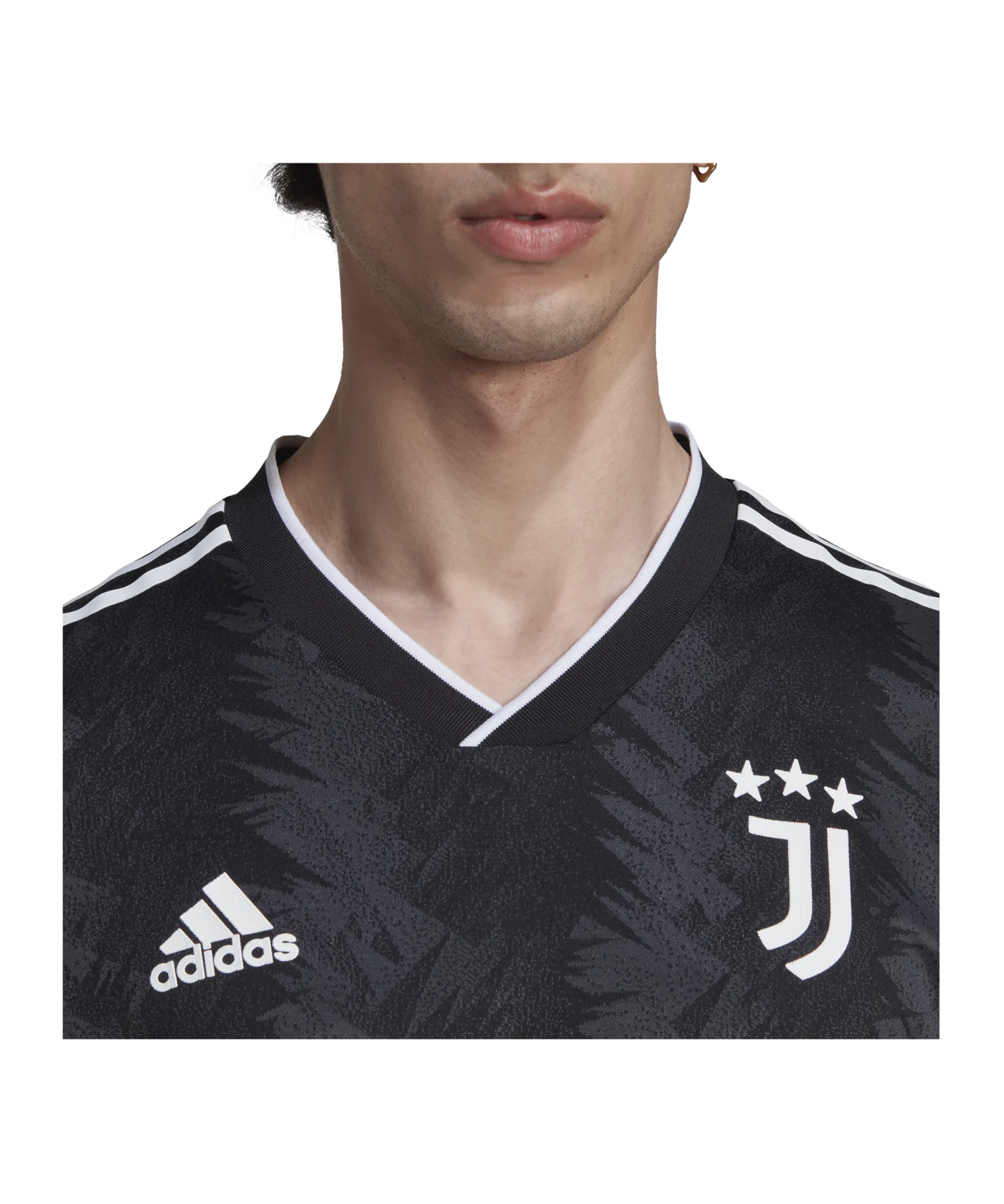 adidas Juventus Turin Trikot Away 2022/2023 Kids Schwarz
