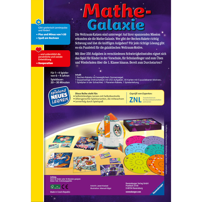 Mathe Galaxie -  Spielend Neues Lernen