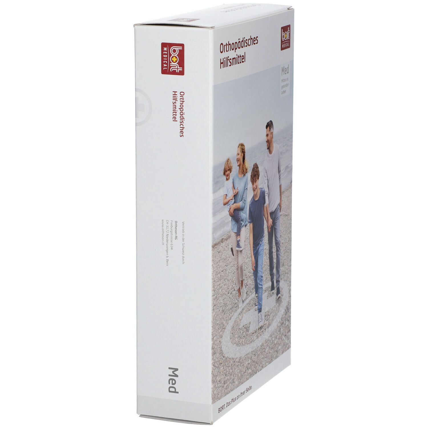 BORT Elastischer Rippengürtel für Herren Gr. XL weiß