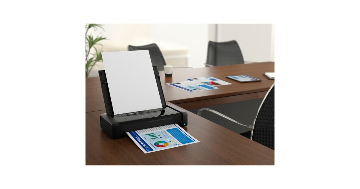 EpsonWorkForce WF-110W inkjetprinter  (Zwart, Wi-Fi)