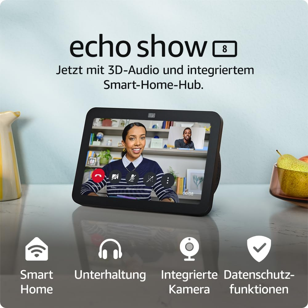 Echo Show 8 3. Gen. (2023) Smart Display 8