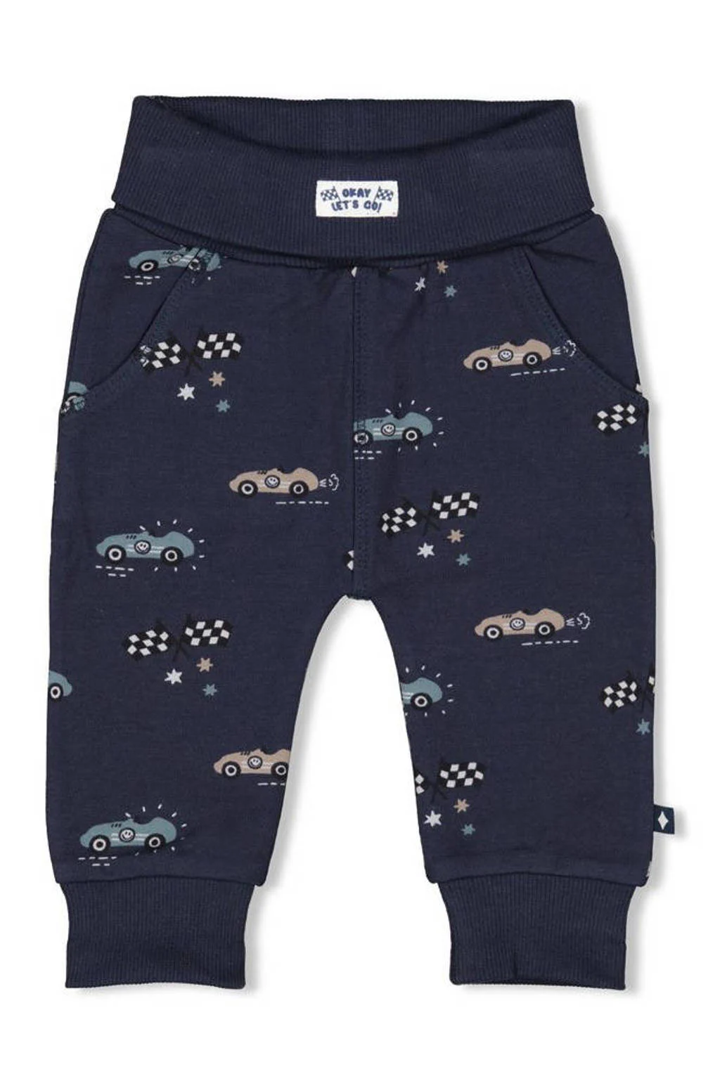Feetje regular casual broek blauw