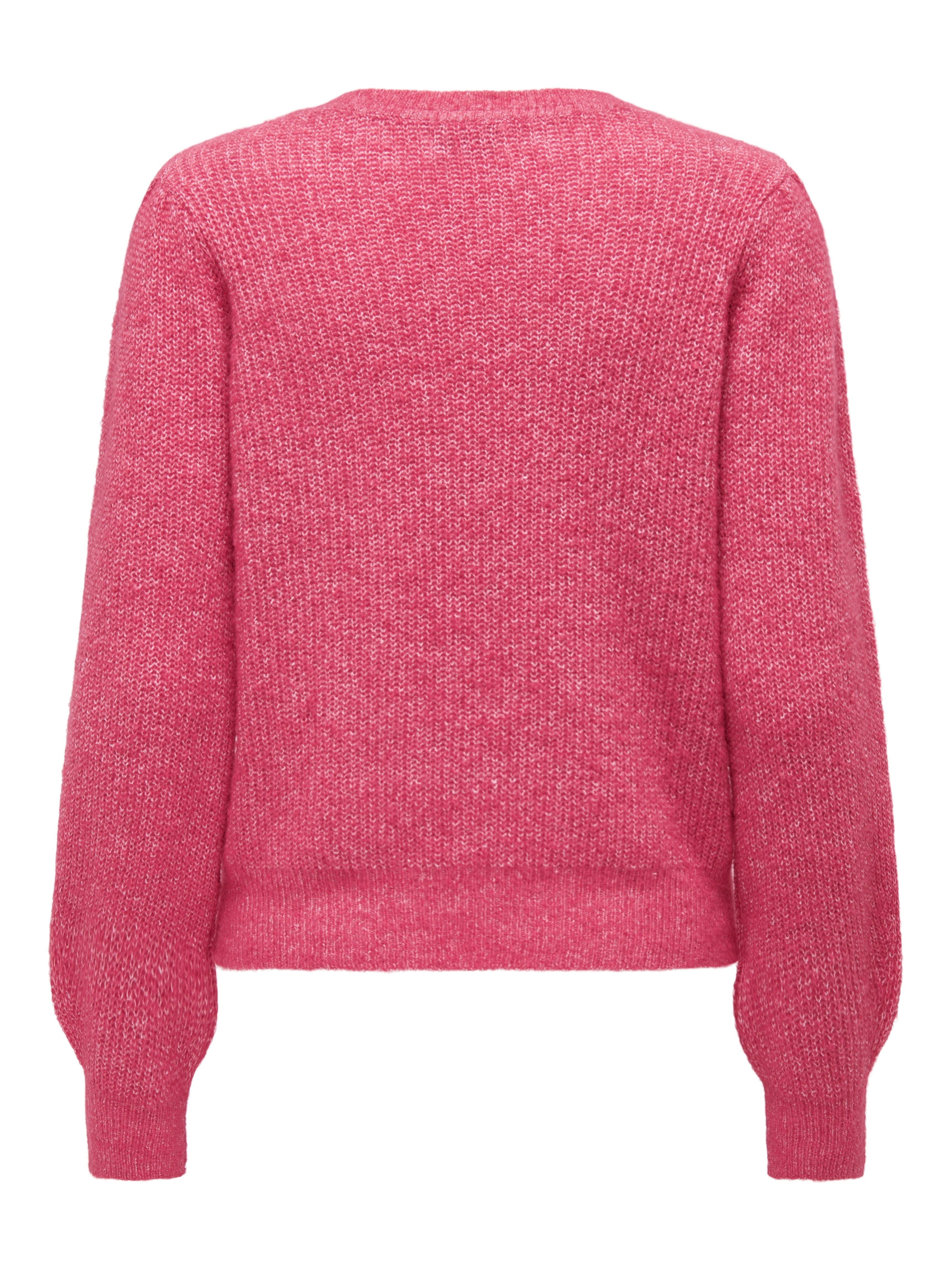 JDYINGEBORG Strickpullover Raspberry Wine