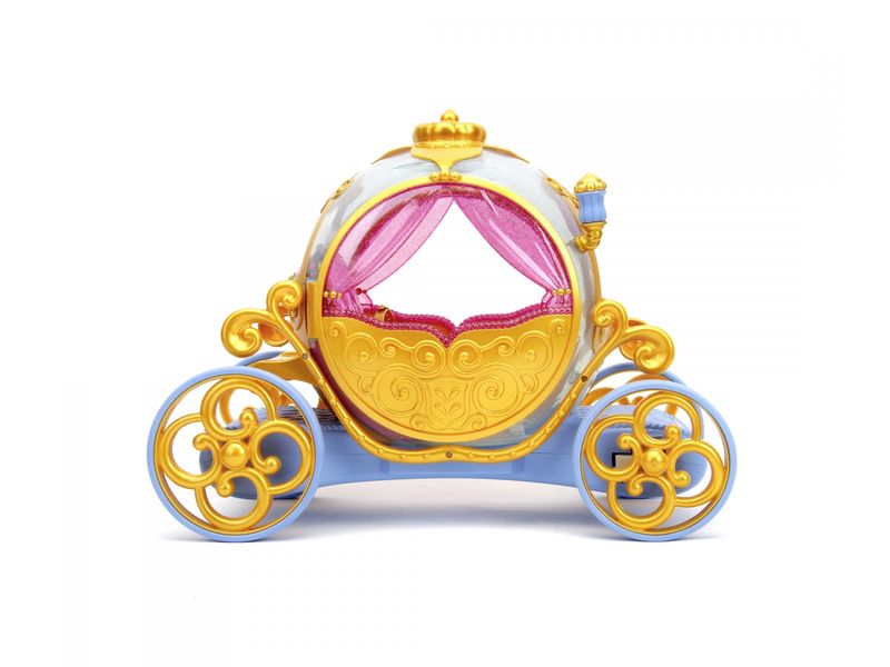 Jada Toys RC Disney Princess Carriage RTR Ferngesteuerte Disney Prinzessin Kutsche mit Licht und Sound