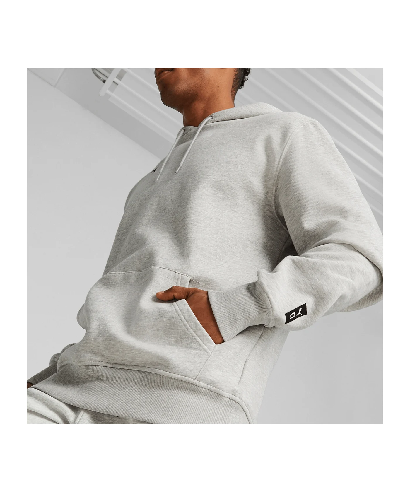 PUMA Hoops Team Hoody Grau F03