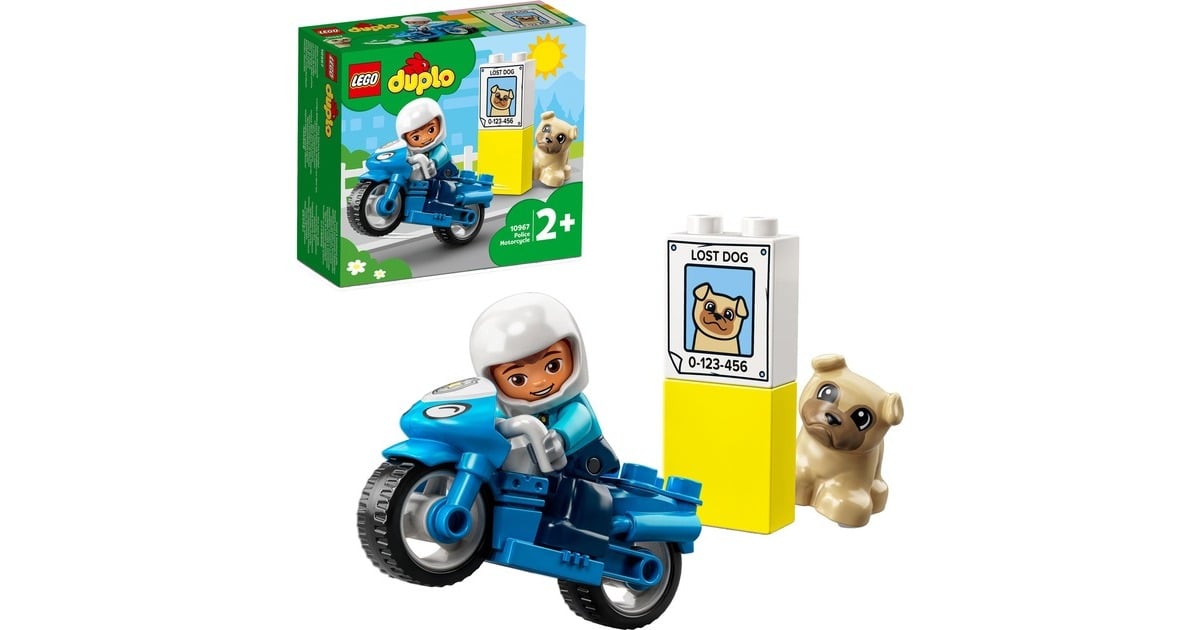 LEGODUPLO - Politiemotor Constructiespeelgoed  (10967)