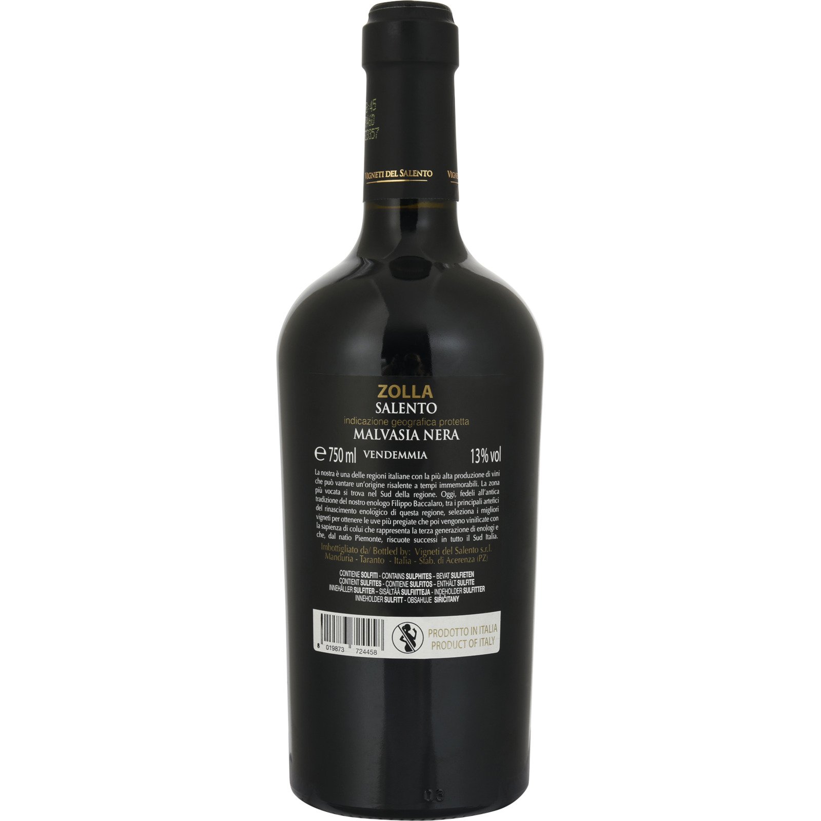 Zolla Malvasia Nera Salento IGP