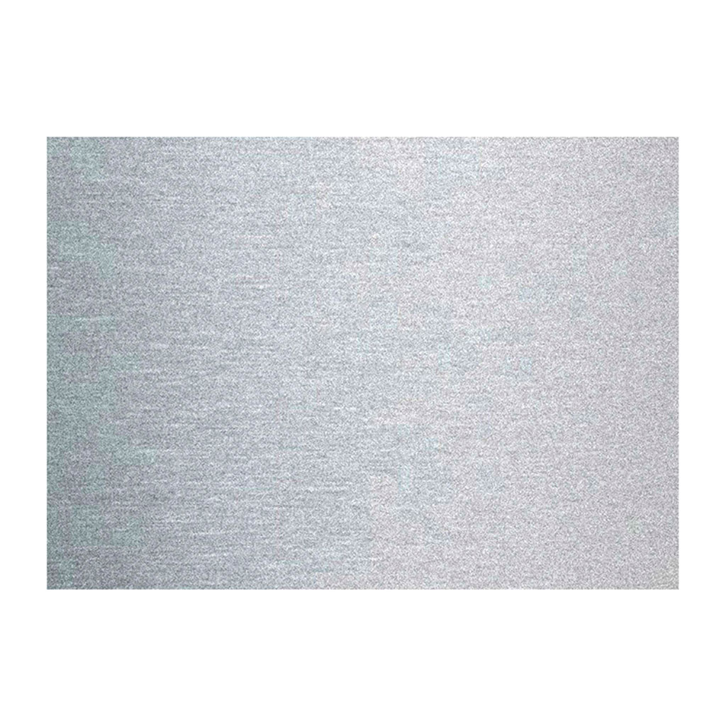 Adhésif décoratif effet métal brossé argenté 150x45cm