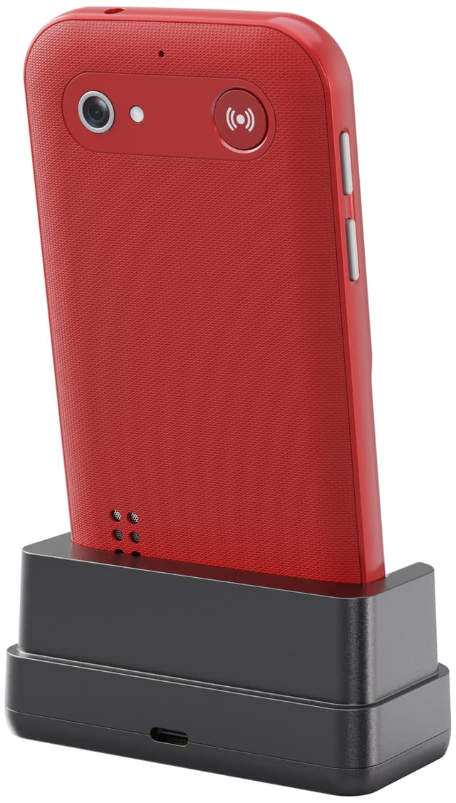 Doro Leva L11 mobiltelefon (rød)