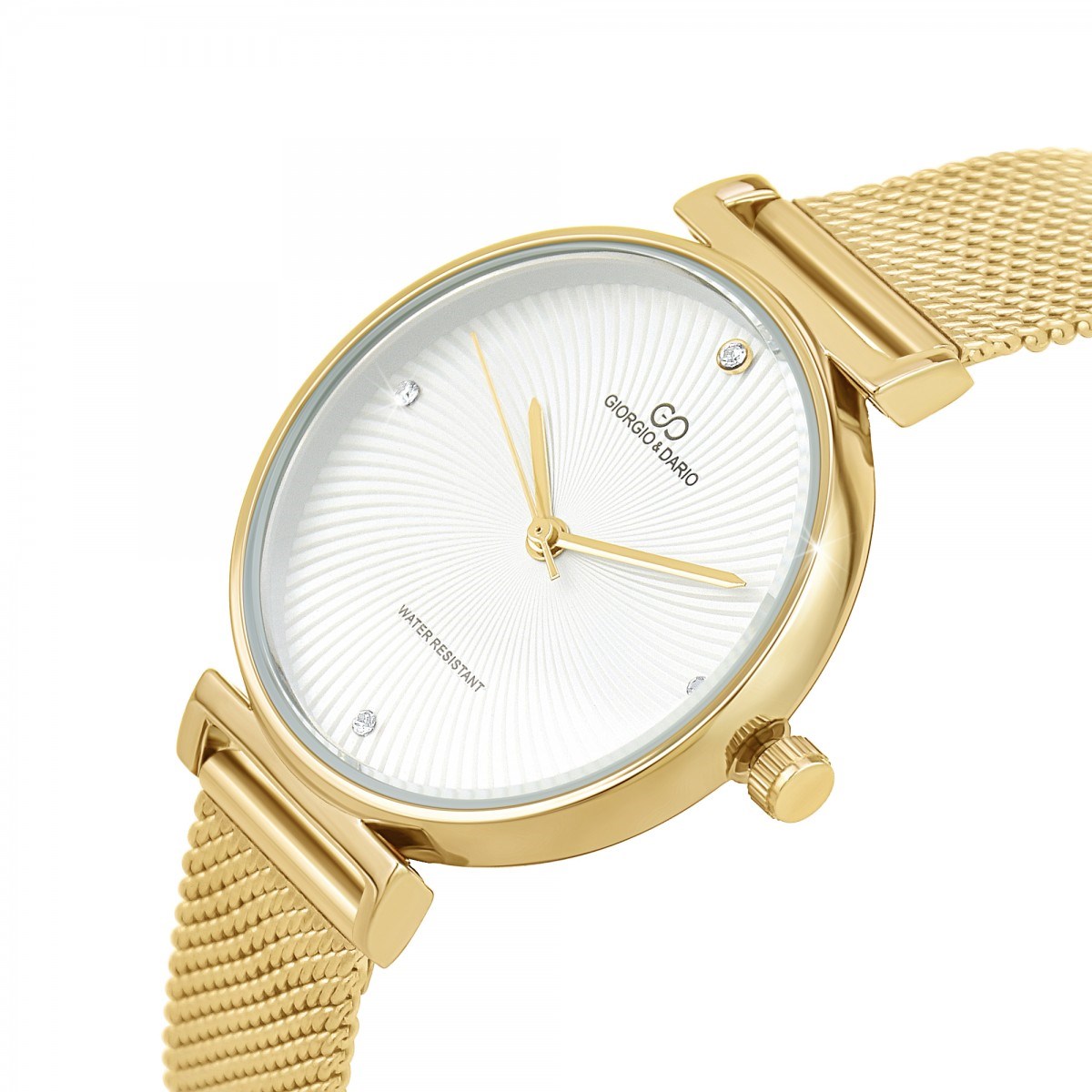 Montre Ornella élégante ornée de Cristaux scintillants SC Crystal