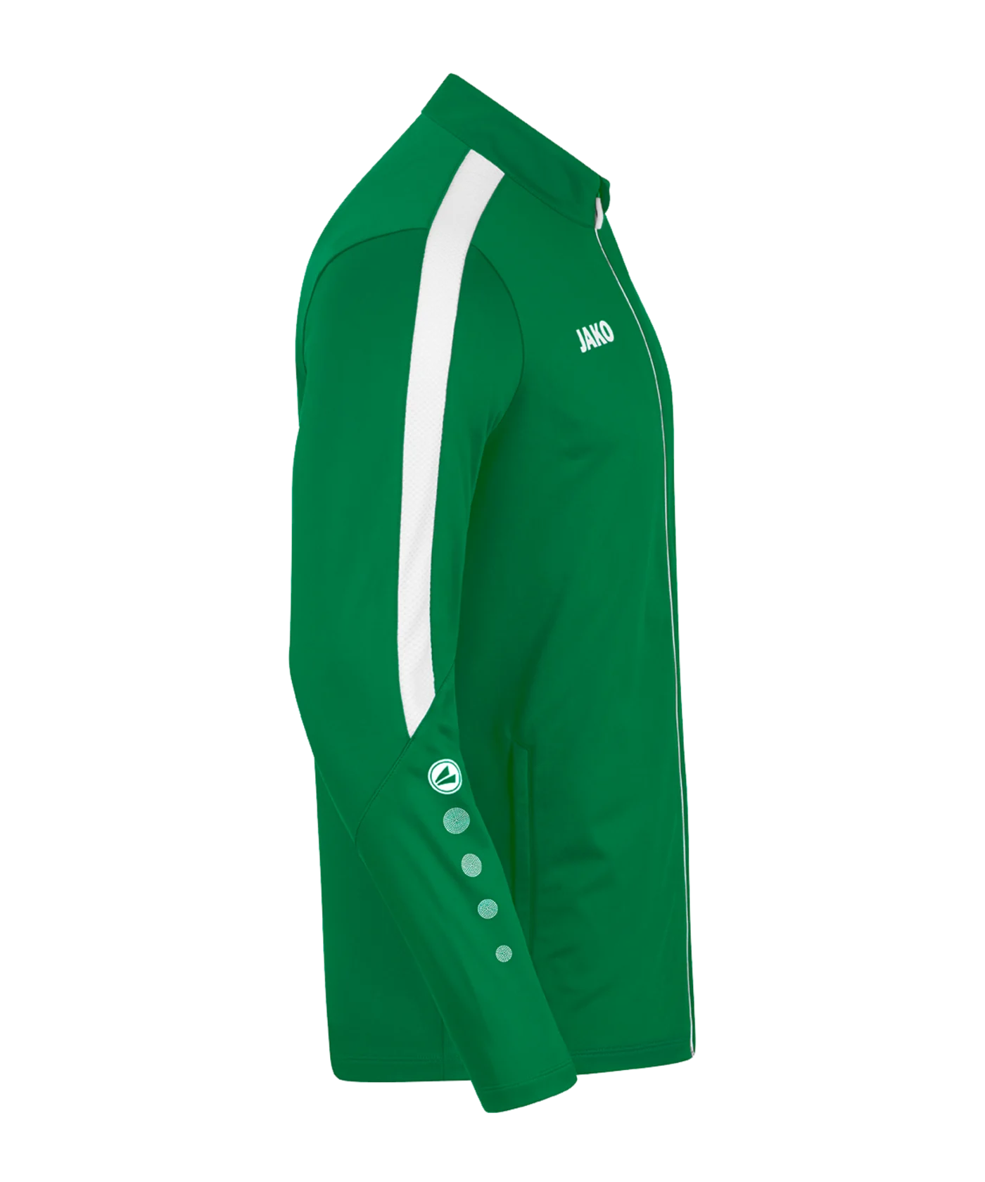 JAKO Power Polyesterjacke Grün Weiss F200