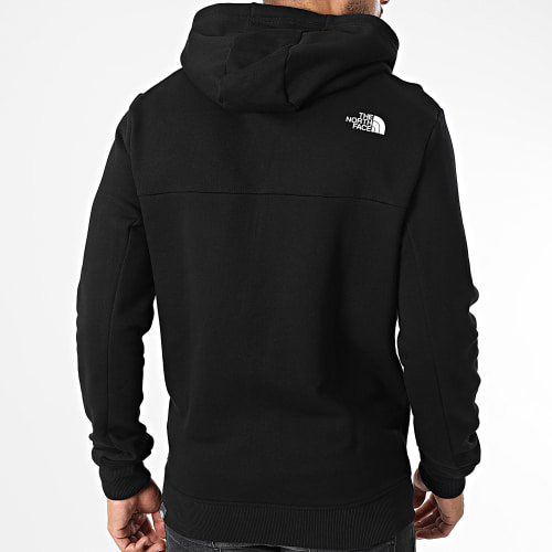 Sweat Zippé Capuche Icon A7X1Y Noir
