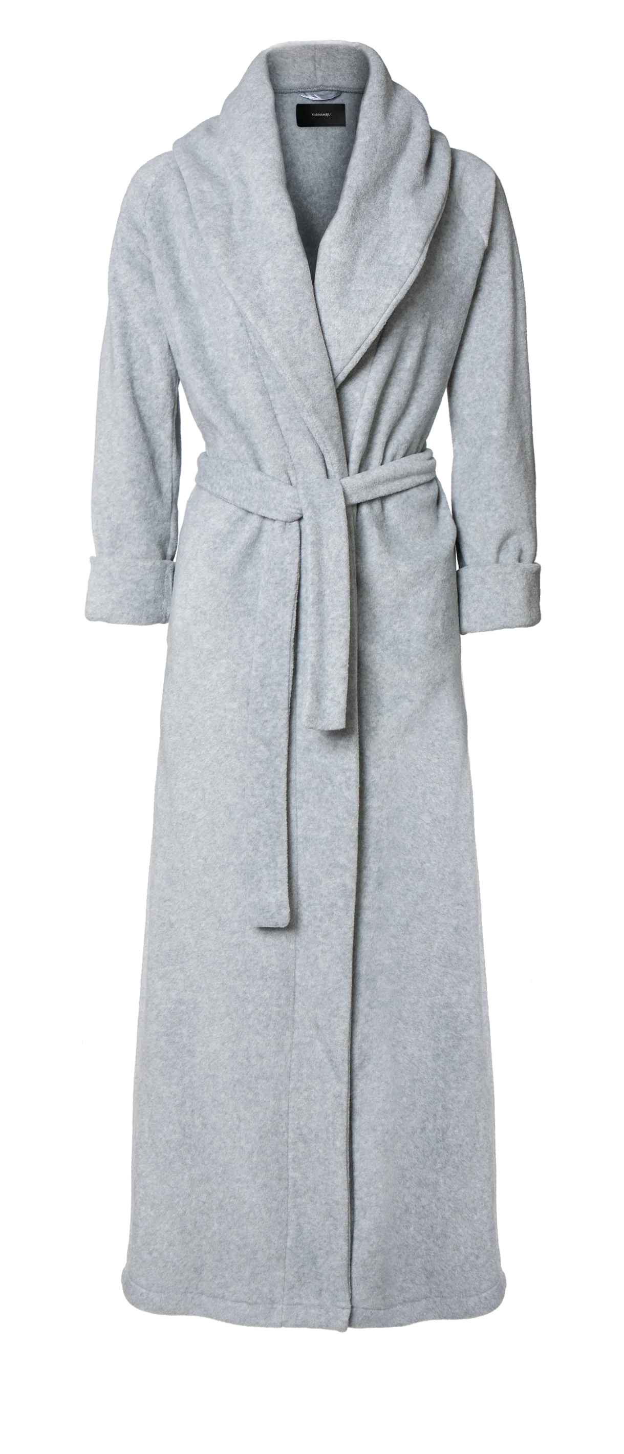 Karmameju  Mount everest fleece badekåbe - Light grey