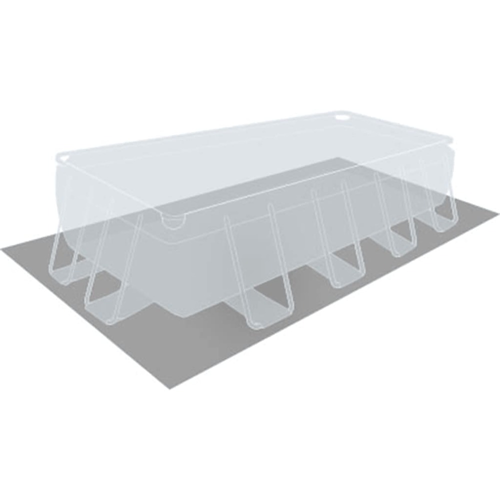 Jeu de piscine rectangulaire prism frame 488x244x107 cm 26792gn