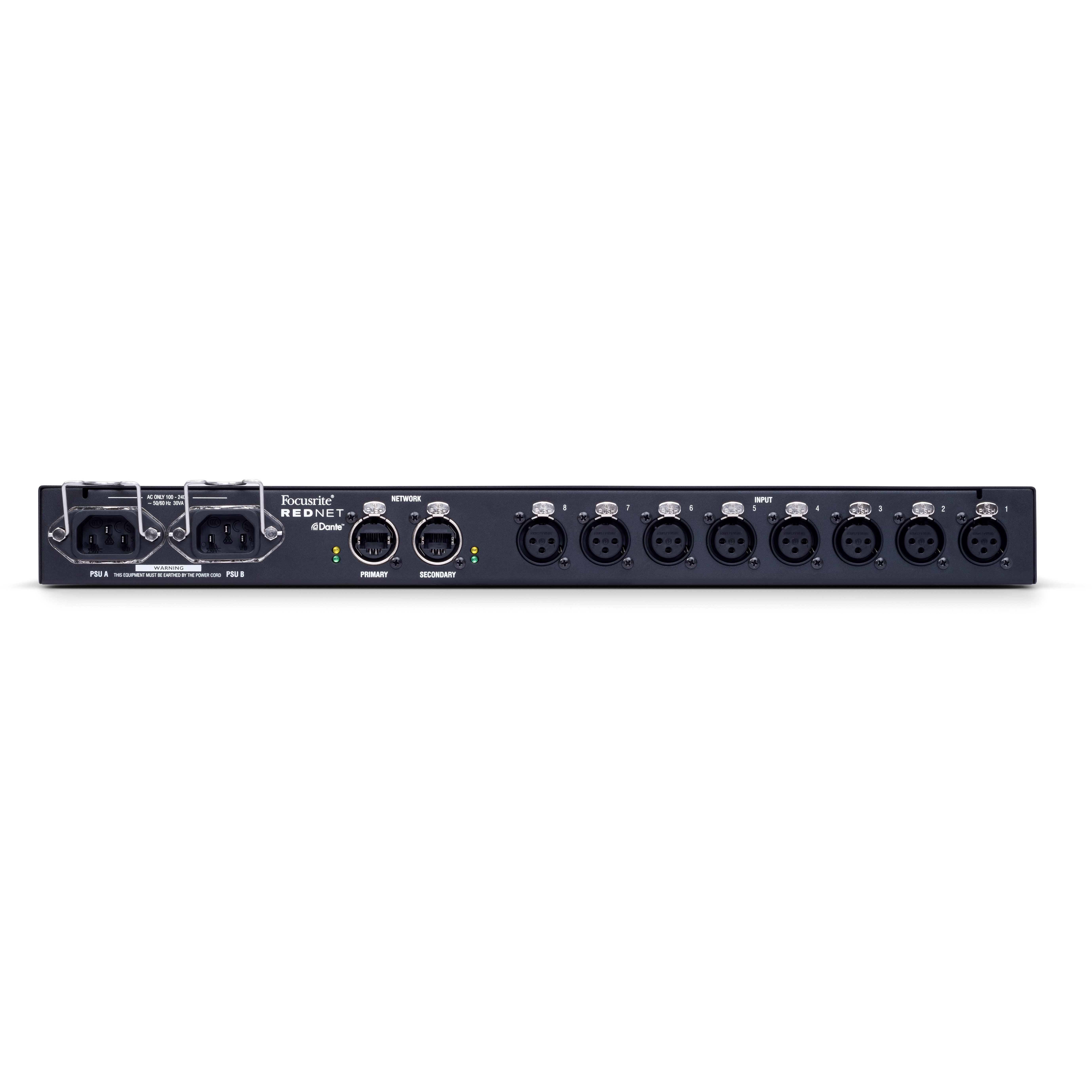 Focusrite RedNet MP8R 8-kanaals XLR Dante converter